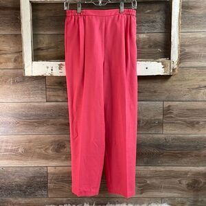PATCHINGTON Petite Women’s Coral Elastic Waist Dress Pants Size Small PS Vintage
